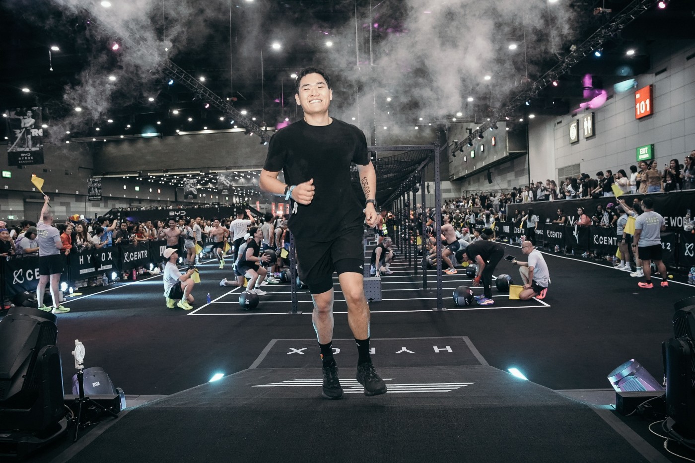 HYROX Bangkok race floor
